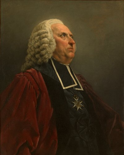 Portret van de schrijver Louis-Sébastien Mercier 1740-1814 door Noel Halle