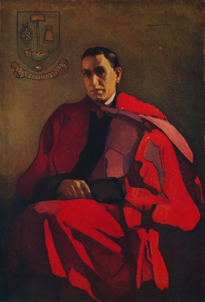Professor EP Cathcart, CBE., FRS. Universiteit van Glasgow, 1926 door Norah Neilson Gray