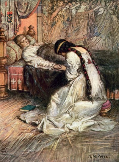 Tennyson, De Prinses door Norman Mills (after) Price