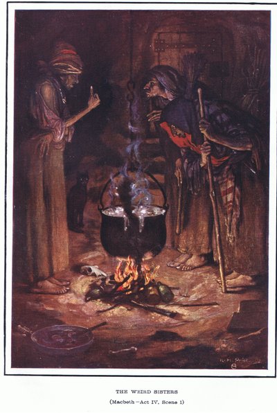 De vreemde zusters (MacBeth) door Norman Mills Price