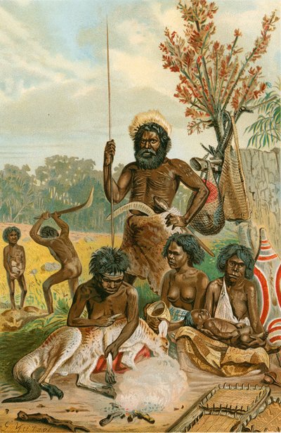 Australisch gezin door North American