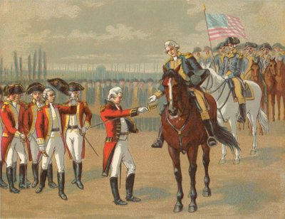 De overgave van Cornwallis door North American