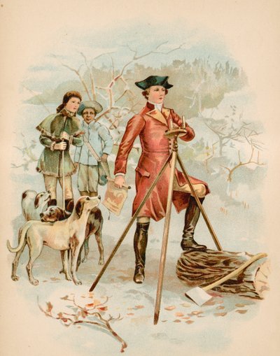 Jonge Washington, Landmeter door North American