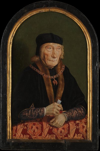 Jan, eerste graaf van Egmond, gravin van Egmond Magdalena van... door North Netherlandish Painter