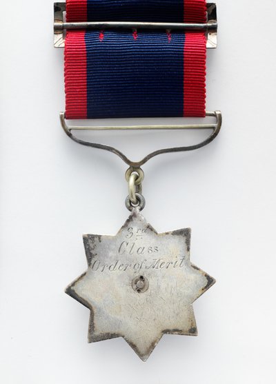 Indian Order of Merit, Militaire Divisie, toegekend aan Havildar Biaz, The Queen