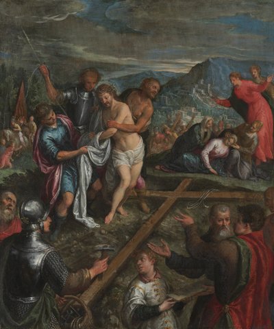 Voorbereiding voor de Kruisiging, c.1600 door Northern Italian School