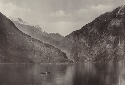 In de Geirangerfjord door Norwegian Photographer