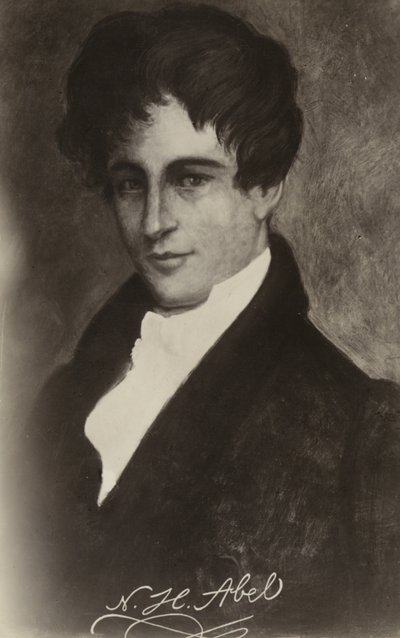 Niels Henrik Abel (1801-1829), Noorse wiskundige door Norwegian School