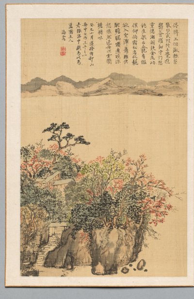 Landschap door Nukina Kaioku