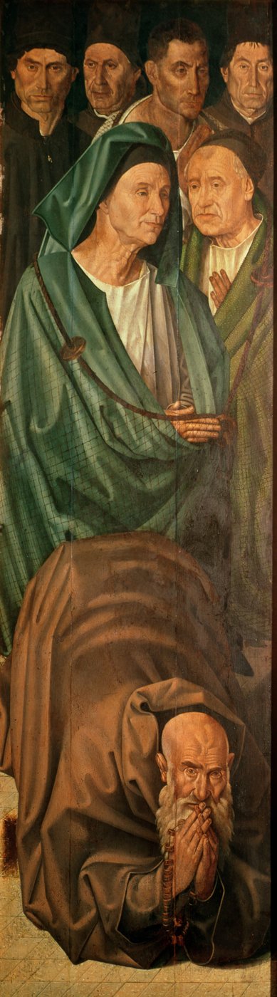 De vissers, van het polyptiek van St. Vincent, ca. 1465 door Nuno Goncalves or Gonzalvez