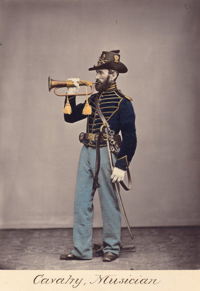 Cavalerie, muzikant door O.H. Willard