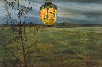 Chinese lamp door Oda Krohg