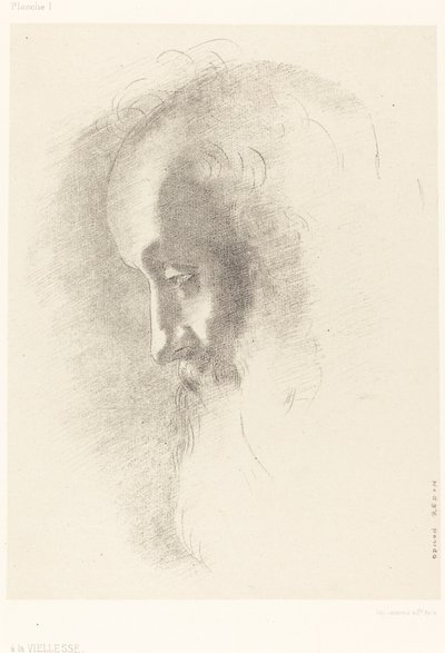Op hoge leeftijd (To Old Age) door Odilon Redon