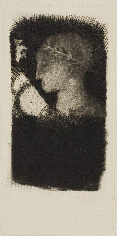 Tegengestelde Glorie door Odilon Redon