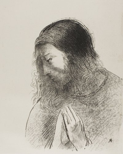 En ik, Johannes, zag deze dingen en hoorde ze, plaat 12 van 12 door Odilon Redon