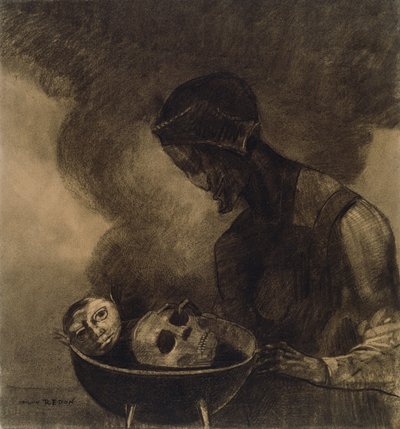 Ketel van de Heks door Odilon Redon