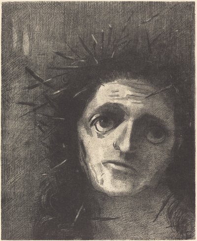 Christus door Odilon Redon