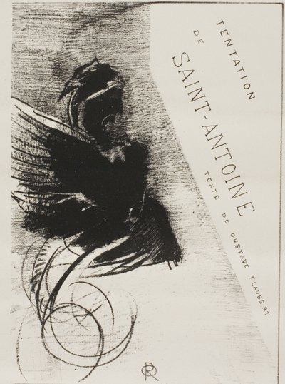Omslag van De Verleiding van Sint-Antonius (1e serie) door Odilon Redon