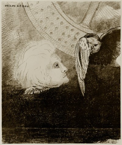 Het wiel door Odilon Redon