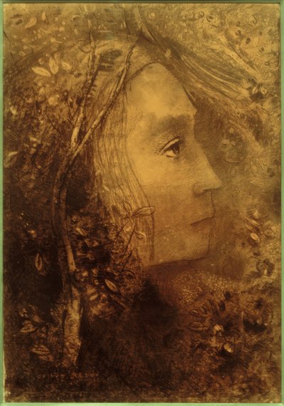 De lente door Odilon Redon