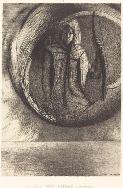 En Daarbuiten, de Sterrenidool, de Apotheose door Odilon Redon
