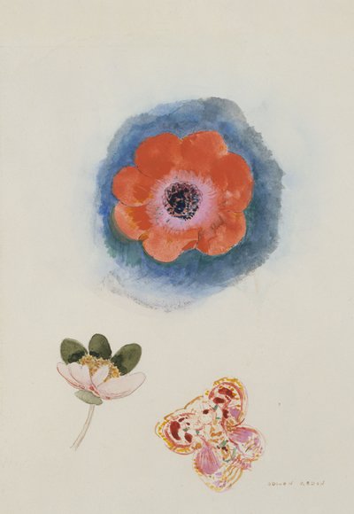 Blumenstudie door Odilon Redon