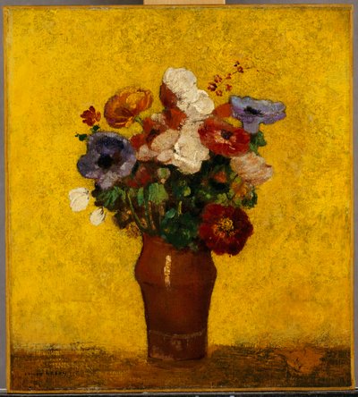 Bloemen door Odilon Redon