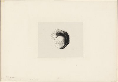Frontispice voor Le mouvement idéaliste en peinture (De idealistische beweging in de schilderkunst) door André Mellerio door Odilon Redon