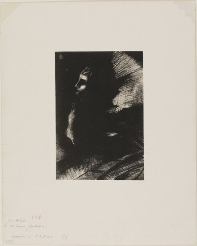Frontispice voor Les Chimères door Jules Destrée door Odilon Redon