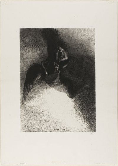 Frontispice voor Gustave Flaubert door Odilon Redon