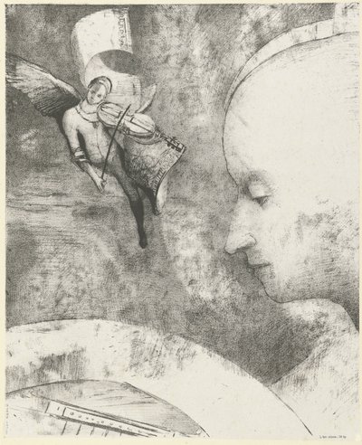 Hemelse kunst door Odilon Redon