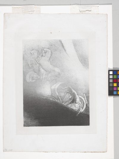 Hij Valt In De Afgrond... door Odilon Redon