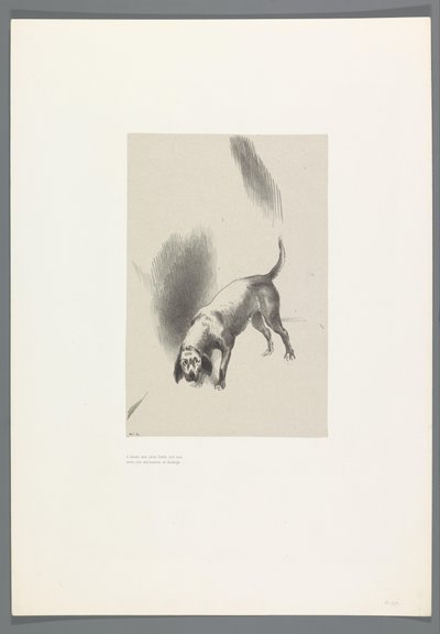 Het Spookhuis, illustraties bij tekst van Bulwer-Lytton, in het Frans vertaald door René Philipon door Odilon Redon