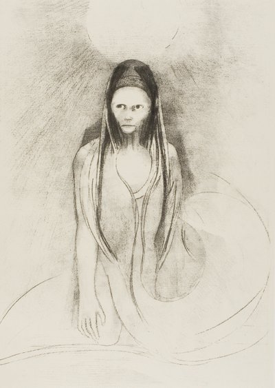 Intelligentie was van mij! Ik werd de Grote Boeddha!, plaat 12 van 24 door Odilon Redon