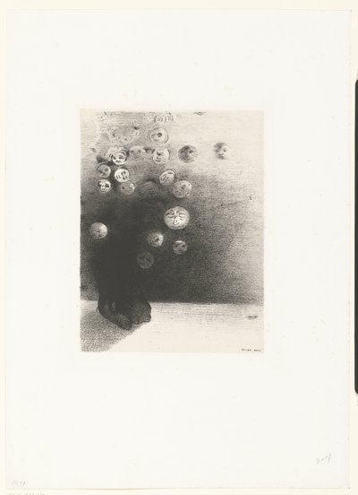 Is er geen onzichtbare wereld? door Odilon Redon