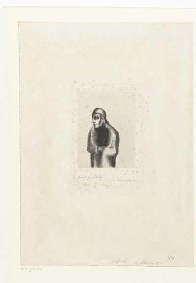 Kleine prelaat door Odilon Redon