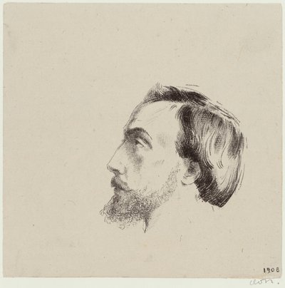 Miguel Llobet door Odilon Redon