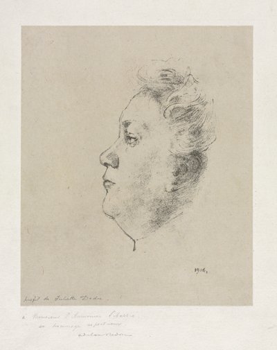 Juffrouw Juliette Dodu door Odilon Redon
