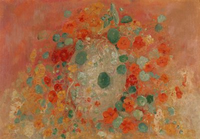 Oost-Indische kers door Odilon Redon