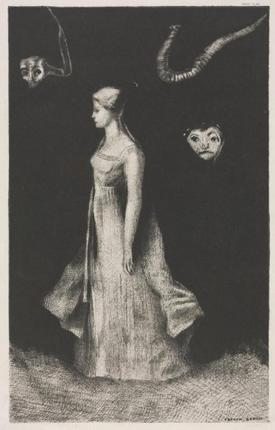 Obsessie door Odilon Redon