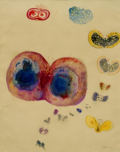 Vlinders door Odilon Redon