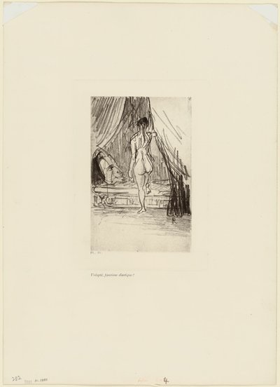 Plezier, Elastisch Spook!, plaat 5 van 9 door Odilon Redon