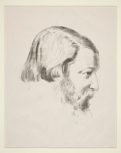 Portret van Paul Sérusier door Odilon Redon