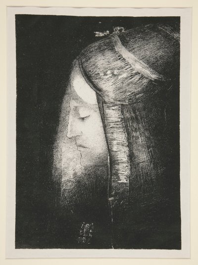 Profil de lumière (Profiel van Licht) door Odilon Redon