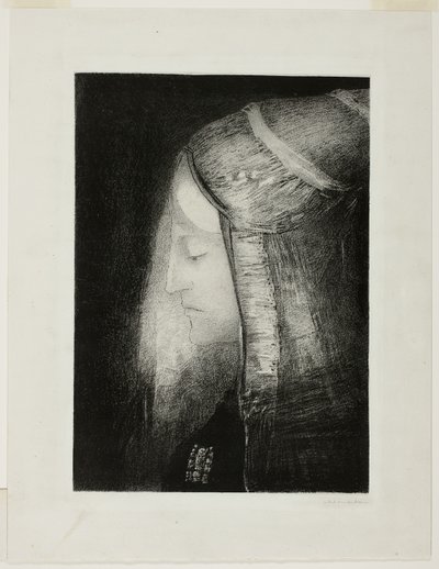 Profiel van Licht door Odilon Redon