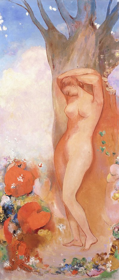 Wedergeboorte, ca. 1908 door Odilon Redon
