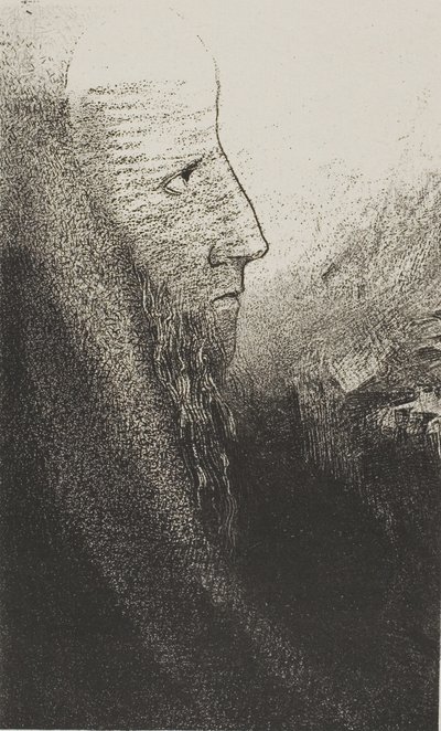 Sint Antonius: "Help Mij, O Mijn God!", plaat 2 van 24 door Odilon Redon
