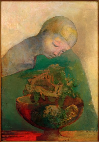 Schaal van het worden door Odilon Redon