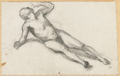 Studie voor De Oorlog door Odilon Redon