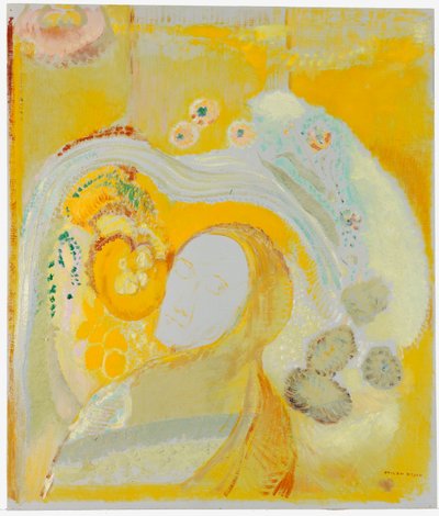 De Boeddha door Odilon Redon